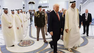 أمير قطر بعد اجتماعه بترامب: ناقشنا العلاقات الثنائية والوضع في المنطقة