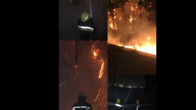 لحظات من الرعب على كورنيش النيل، التفاصيل الكاملة لحريق المنيل 