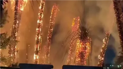  السيطرة على حريق كورنيش النيل وشهود عيان: النيران ولعت في قلب المنيل وربنا يسترها (فيديو)