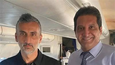 أول صورة لـ خوسيه ريفيرو بعد وصوله إلى القاهرة 