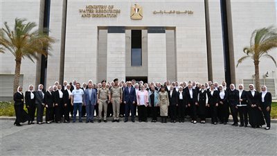وزير الري يلتقي المهندسين الجدد الملتحقين حديثا بالوزارة 