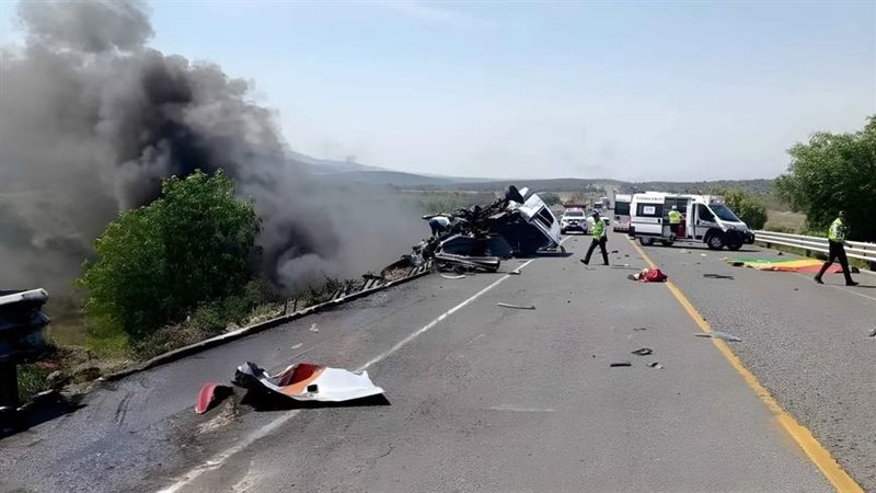 حادث مروع في المكسيك،