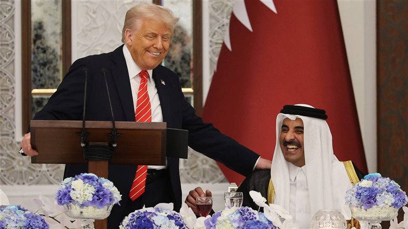 ترامب فى قطر، فيتو