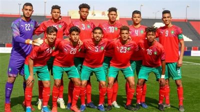 قبل مواجهة مصر الليلة، أرقام مثيرة لمنتخب المغرب بأمم أفريقيا للشباب
