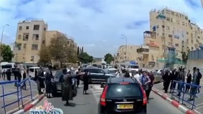 الحريديم يهاجمون بن غفير ويضربون زوجته في الشارع (فيديو) 