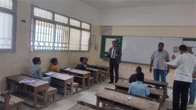 أزهرية الإسكندرية تتابع امتحانات الشهادة الابتدائية 
