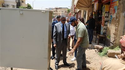محافظ الجيزة يتفقد تطوير طريق أبو الهول السياحي استعدادا لافتتاح المتحف المصري الكبير