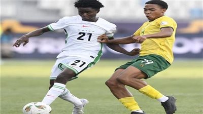 جنوب إفريقيا يفوز على نيجيريا 0/1 ويتأهل لنهائي أمم إفريقيا للشباب
