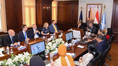 محافظ الإسكندرية يستقبل سفيرة الاتحاد الأوروبي لبحث سبل التعاون المشترك