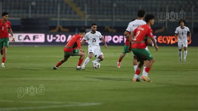 أمم أفريقيا للشباب، شوط أول سلبي بين مصر والمغرب بنصف النهائي (صور)