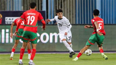 برونزية أمم افريقيا، منتخب الناشئين يتقدم على المغرب بهدف في الشوط الأول