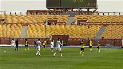 نتائج الشوط الأول من مباريات الجولة الـ 36 في دوري المحترفين 