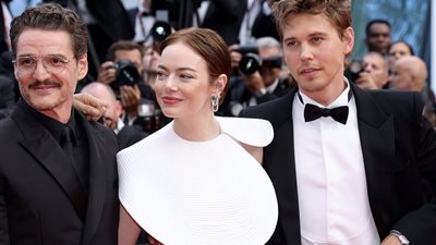 إيما ستون وأوستن بتلر في العرض الأول لفيلم 