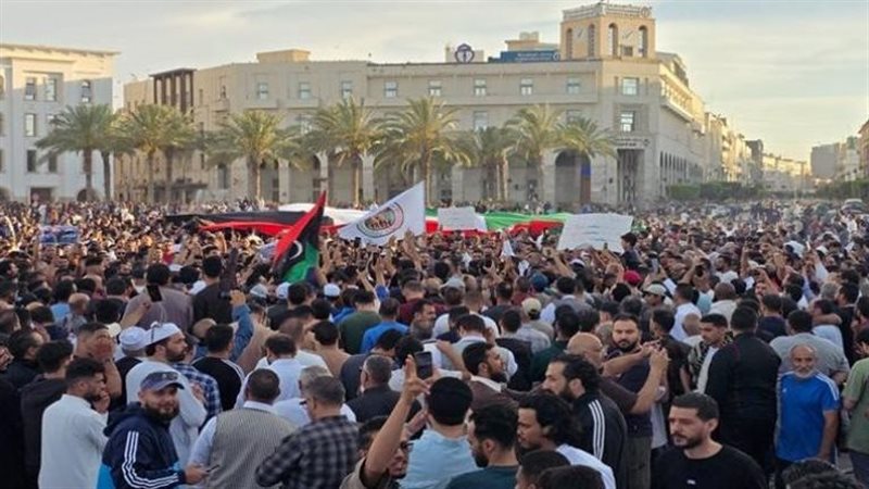 مظاهرات في طرابلس