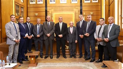 تعبيرا عن وحدة الصف المهني، نقيب المحامين يستقبل المهندس طارق النبراوي 