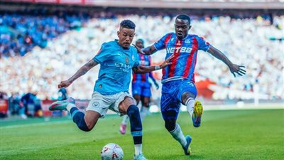 مانشستر سيتي يبحث عن هدف التعادل أمام كريستال بالاس بعد 75 دقيقة 