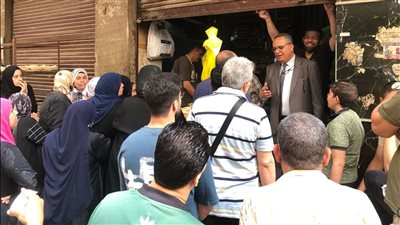 وكيل التموين بالدقهلية يقود حملة رقابية على المخابز (صور) 