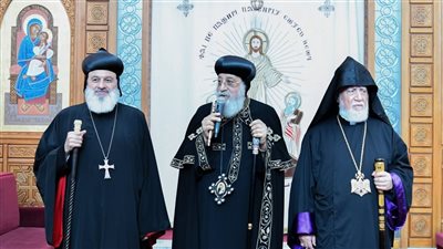  للمرة الأولى في التاريخ، قداس مشترك يجمع بطاركة الكنائس الأرثوذكسية الشرقية الثلاثة