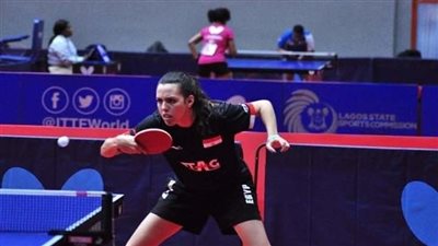تنس الطاولة، يسرا حلمي تتأهل للدور الثاني من بطولة العالم