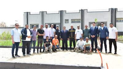 محافظ الدقهلية يتفقد أعمال المرحلة الأولى بنادي المنصورة الرياضي في جمصة (صور)