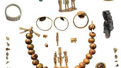 افتتاح معرض حلي الكرنك الذهبية بالأقصر بمناسبة احتفالات اليوم العالمي للمتاحف 