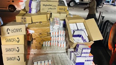 التحفظ على مخزن أدوية يعمل بدون ترخيص فى الفيوم