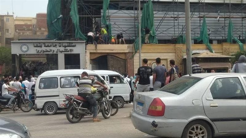 حريق محدود بمستشفي