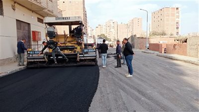 رصف وتطوير ورفع كفاءة ٢٨ شارعًا بحي الطالبية بتكلفة ٢٧ مليون جنيه في الجيزة