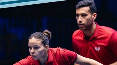 تنس الطاولة، يوسف عبد العزيز ومريم الهضيبي يتأهلان للدور الثالث ببطولة العالم