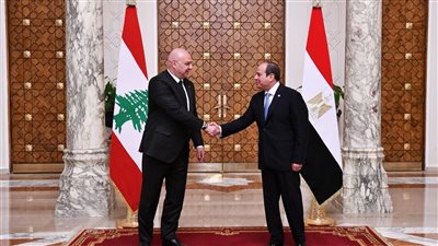 10 صور ترصد تفاصيل المباحثات المصرية اللبنانية بالقاهرة