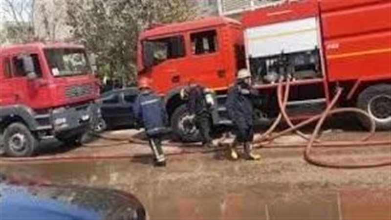 حريق مصنع اسمدة