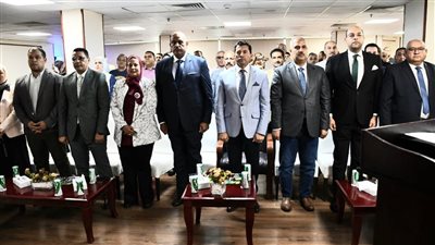 أشرف صبحي يشهد قرعة دوري مراكز الشباب لمحافظة الجيزة