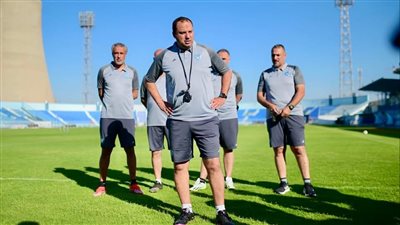 غزل المحلة يخوض مرانه الأول تحت قيادة محمد عودة (صور)