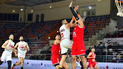  كرة السلة، مواجهة حاسمة بين الأهلي والزمالك في نصف نهائي دوري السوبر