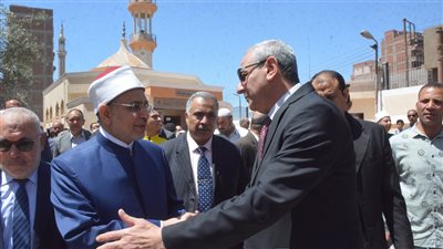 محافظ الغربية ورئيس جامعة الأزهر يفتتحان مسجدًا جديدًا داخل كلية أصول الدين بطنطا