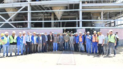 محافظ الفيوم يتفقد مصنع كبريتات البوتاسيوم