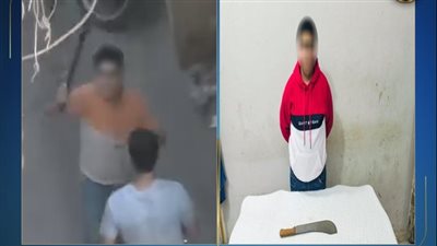 عامل يهدد جارته بسلاح أبيض أسفل منزلها في دمياط والداخلية تكشف الملابسات