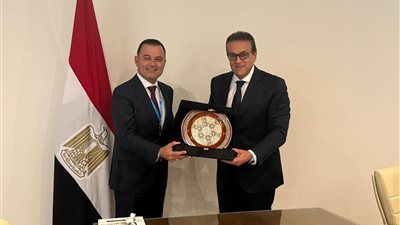  عبد الغفار يبحث سبل تعزيز التعاون مع وزيري صحة لاتفيا وأوكرانيا