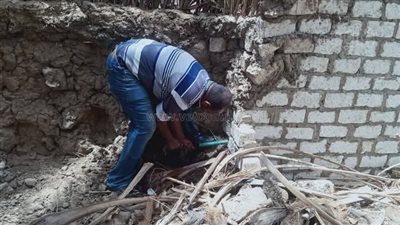 فصل المياه عن 14 حالة مخالفة تروي الزراعات بمياه الشرب بالوادي الجديد 