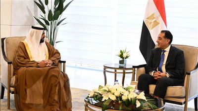 مدبولي لولي عهد الفجيرة: نتطلع لمزيد من الاستثمارات الإماراتية في مصر