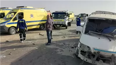 بالأسماء، مصرع وإصابة 24 شخصا في حادث تصادم بالإسماعيلية 