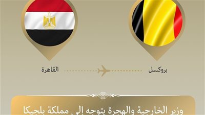 وزير الخارجية يتوجه إلى بلجيكا للمشاركة في الاجتماع الوزاري الإفريقي الأوروبي