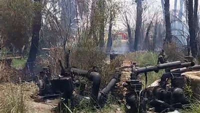 الحماية المدنية تسيطر على 3 حرائق فى أسوان دون إصابات