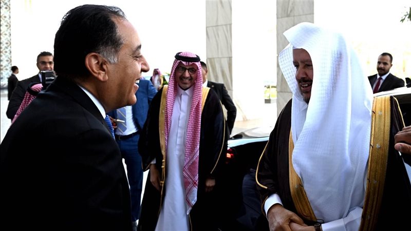مدبولي يستقبل رئيس