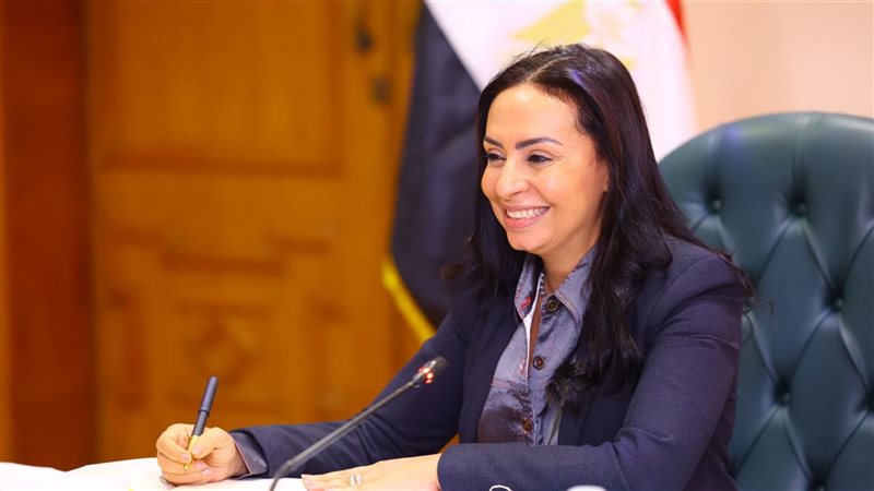 مايا مرسي وزيرة التضامن