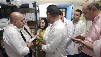 وكيل صحة الشرقية يتفقد مستشفى الحسينية لمتابعة انتظام العمل 