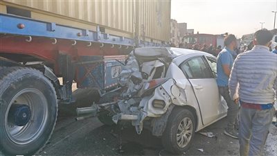 إجراء تحليل المخدرات لسائق السيارة النقل المتسبب في حادث دائري المنيب