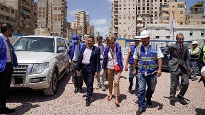 وفد وزارة التخطيط يتفقد مشروعات الشراكة مع الاتحاد الأوروبي بالإسكندرية