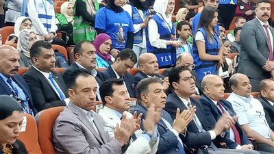 وزير الرياضة ومحافظ الدقهلية في لقاء حواري موسع مع الكيانات الشبابية بالقاعة الكبرى