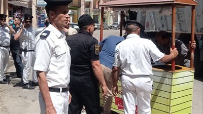 جهاز دمياط الجديدة يشن حملة مكبرة لإزالة الإشغالات (صور)